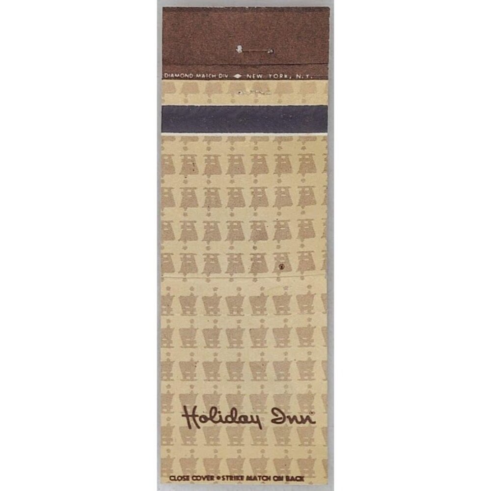 Vintage 1960's Matchbook Cover  Holiday Inn Motels Nationwide USA